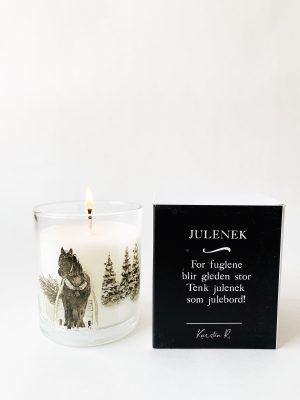 Duftlys i gaveeske L "hygge" - jul nostalgi