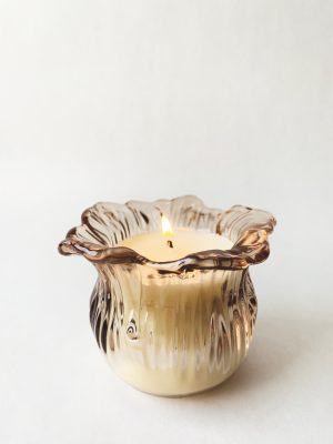 Duftlys blomst 10x8 cm senses (vanilje)