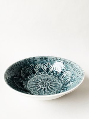 Valborg salatbolle d 26 cm blå