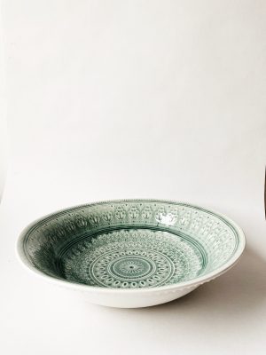 Valborg serveringsbolle d 30 cm sjøgrønn