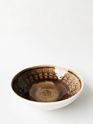 Valborg skål d 17,5 cm brun
