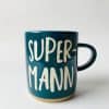 Krus h 9,5 cm "Super-mann"