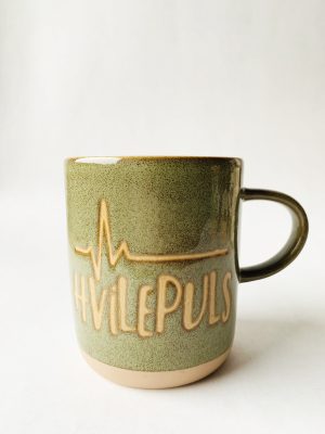 Krus h 9,5 cm "Hvilepuls"