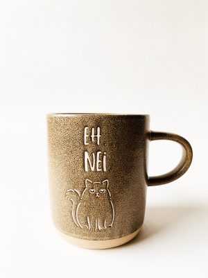 Krus h 9,5 cm "EH…NEI"