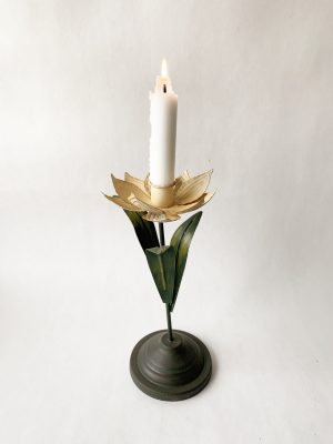 Lysestake blomst h 24 cm