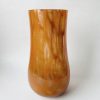 Vase glass rust/gull h 23 cm