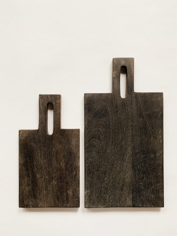 Trefjøl sort 30x16 cm