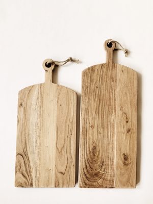 Skjærefjøl akasie 65x25 cm