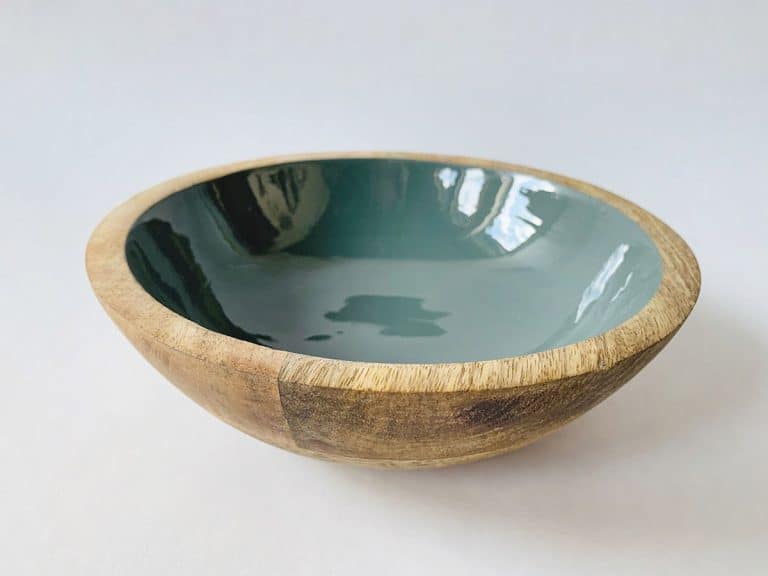 Trebolle m emalje d 20 cm grønn