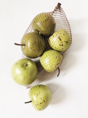 Grønne epler i nett 6 stk