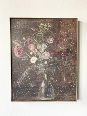 Bilde med ramme 40x50 cm Bukett