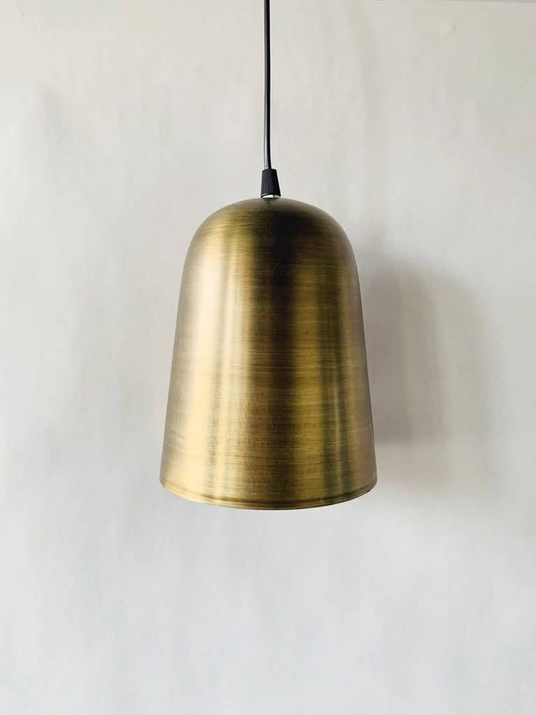 Lampe pendel 15×20 cm gull