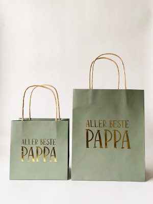 Gavepose M 20X25 cm "Aller beste pappa"