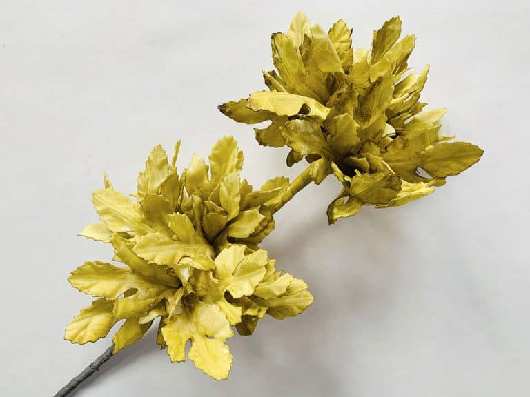 Blomst gul 72cm