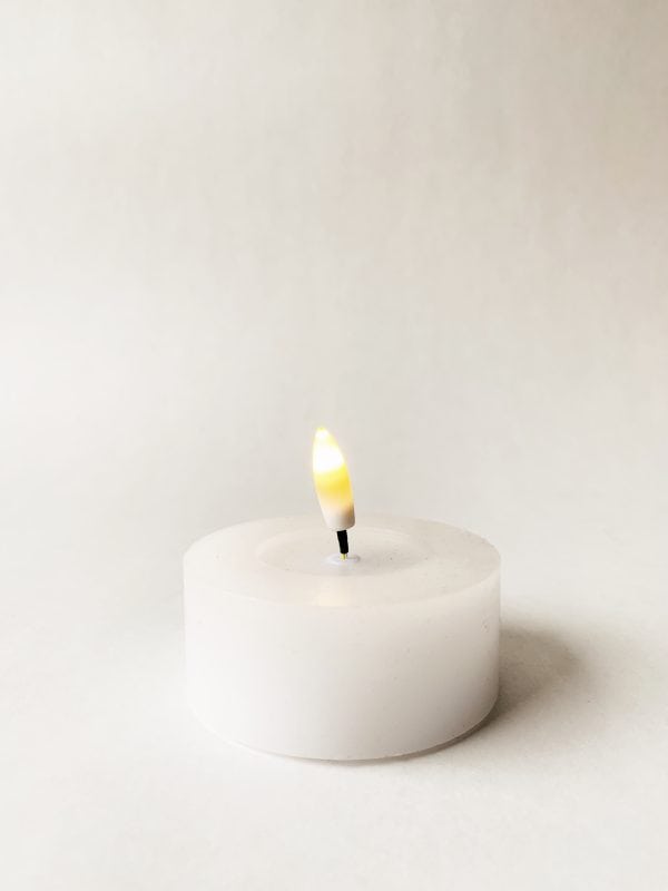 LED t-lys stort d 7 cm