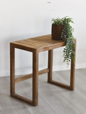 Avlastningsbord i resirkulert tre 60x36x55cm