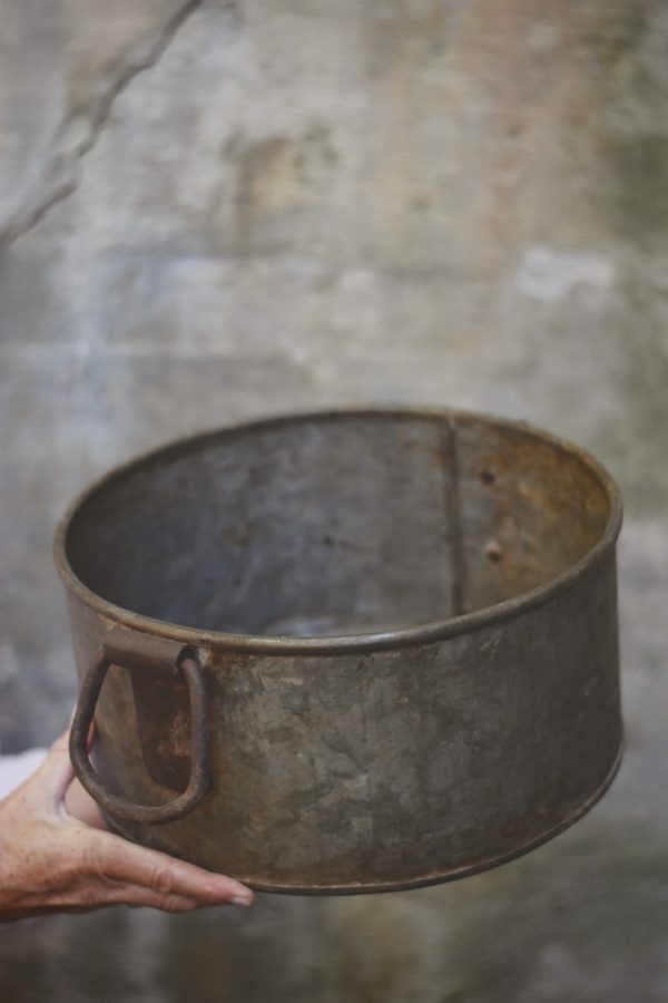 Metall store potter 30-45x20-28cm (varierende størrelser)