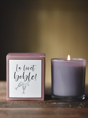 Duftlys/ledlys/kubbelys