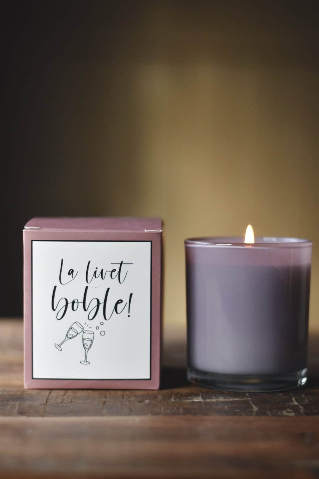 Duftlys/ledlys/kubbelys
