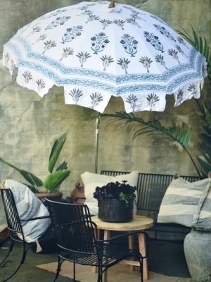 Parasoll Palma D:250cm (ikke impregnert)