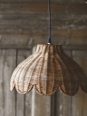 Lampeskjerm rotting 30x18 cm (uten ledning)