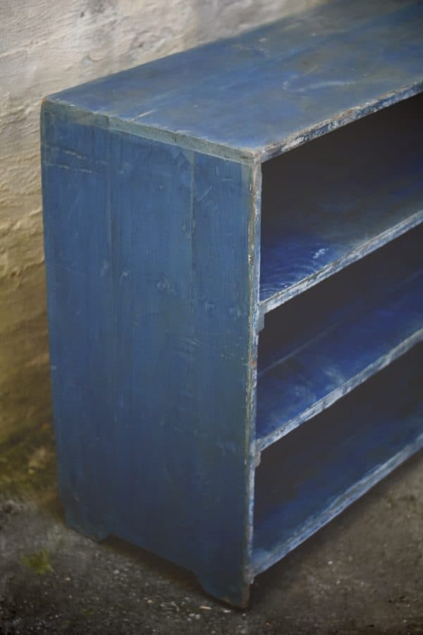 Vintage hylle blå 115x38x75cm - Bilde 2