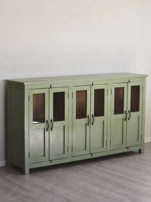 Skjenk i resirkulert tre 180x40x100cm