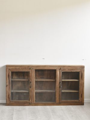 Vintage skjenk 147x23x76cm brun