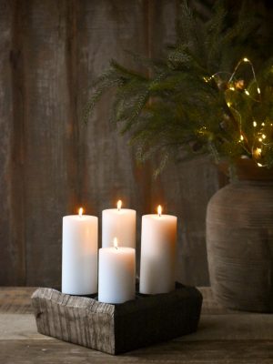 Adventstake tre 18x9 cm