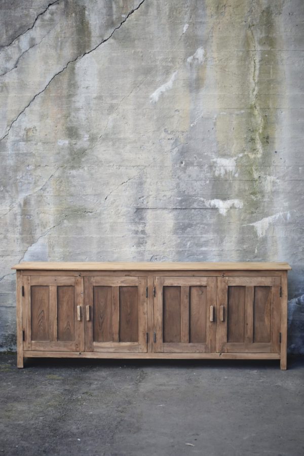 Vintage skjenk i natur 185x40x68cm