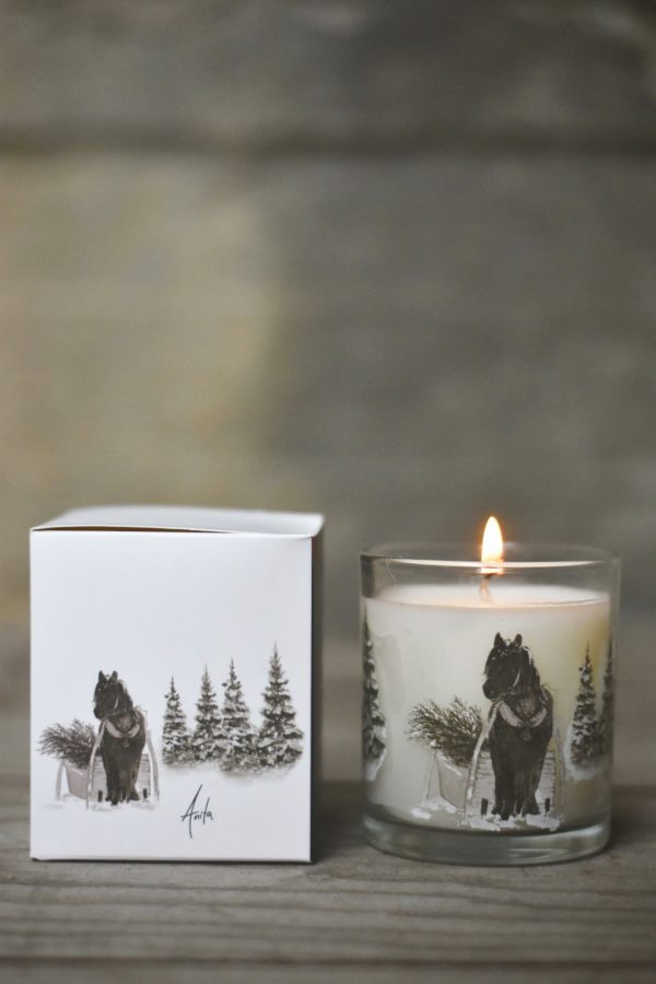 Duftlys i gaveeske L "hygge" - jul nostalgi - Bilde 2