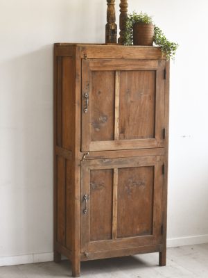 Vintage skap natur 68x40x152cm
