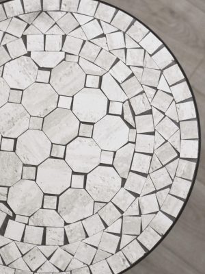 Mosaikkbord rundt d 60 cm Marakesh