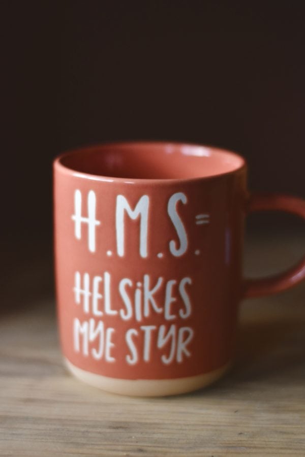 Krus h 9,5 cm "H.M.S" - Bilde 2