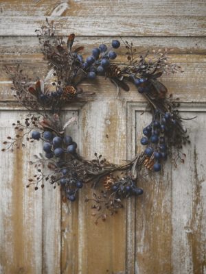 Blåbærkrans d 40 cm