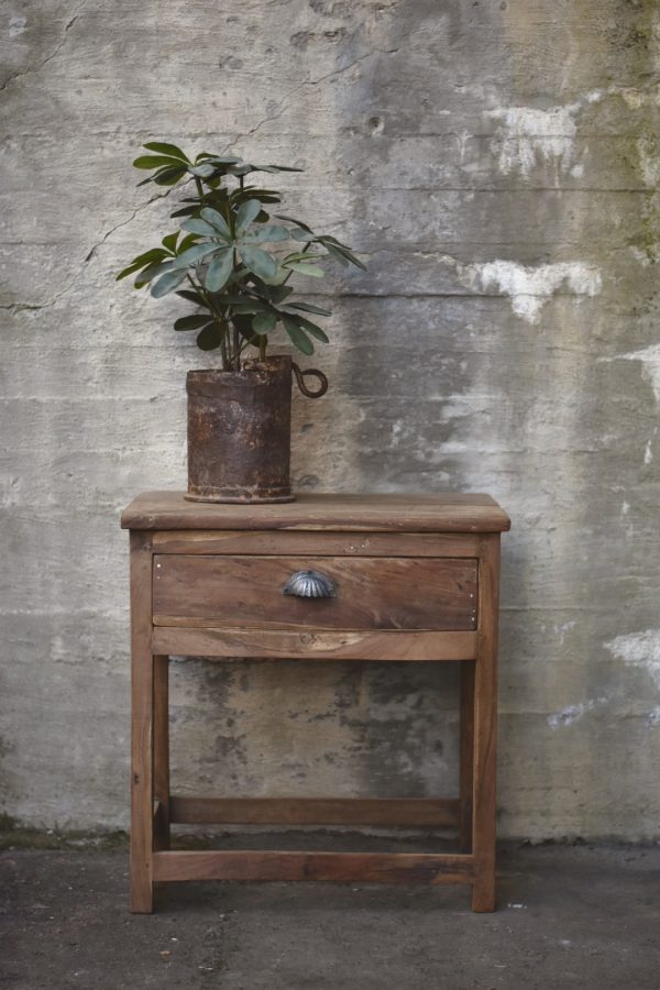 Vintage lite bord m skuff 65x45x68cm - Bilde 4
