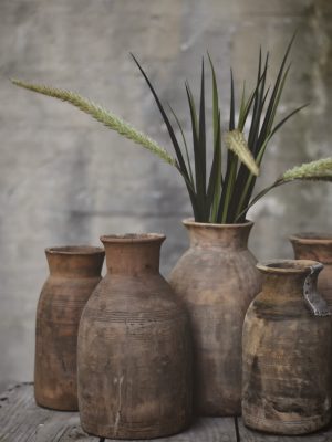 Vintage vaser H:32-37cm (varierende størrelse)