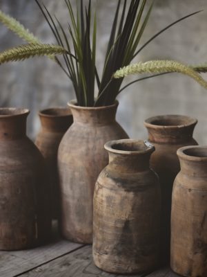 Vintage vase H:20-25cm (varierende størrelser)