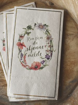 Kom mai du skjønne milde 33x40 cm