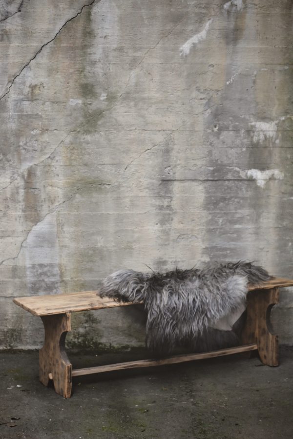 Vintage benk ca. 140x34cm