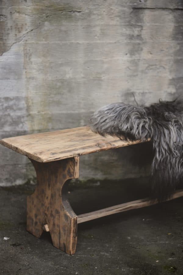 Vintage benk ca. 140x34cm - Bilde 2