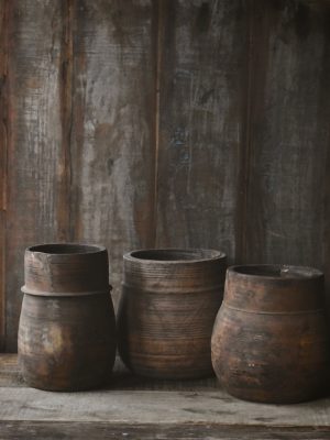 Vintage trepotte "Himachal" ca. 17x25cm