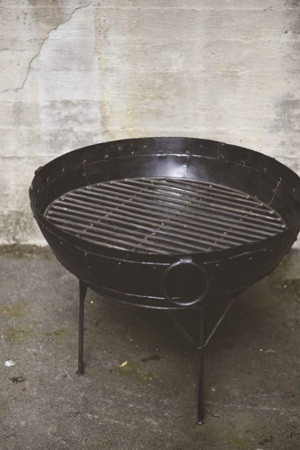 Bålpanne/grill i metall D:cm/H:55cm - Bilde 2