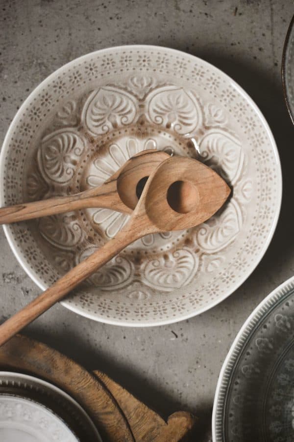 Valborg salatbolle d 26 cm sand - Bilde 2