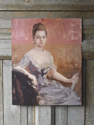 Poster 40x50 cm maleri dame