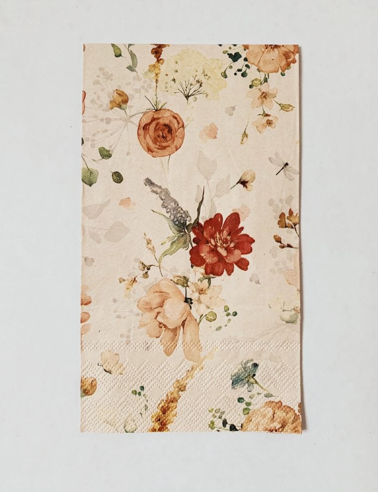 Roser og peoner 33×40 cm