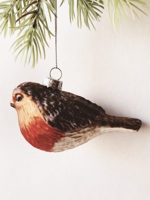 Heng rødstrupe 10x8 cm