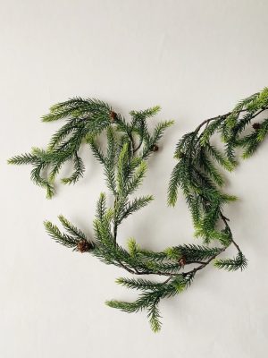 Girlander med små kongler 150 cm