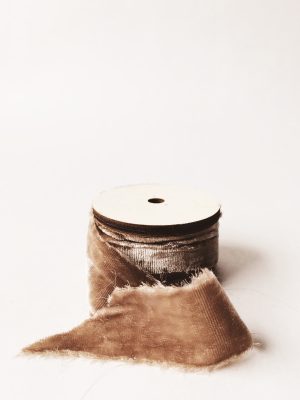 Velurbånd 3 cm, 3 meter sand