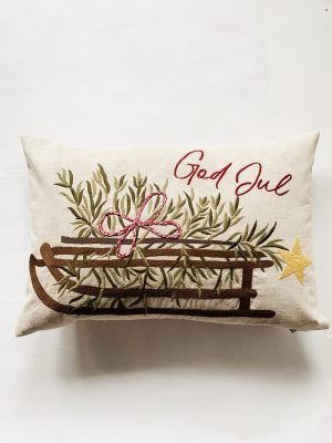 Putetrekk 40x60 cm slede m tre